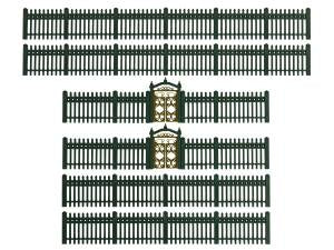 Lionel Train 2057150 HO Iron Fence Green