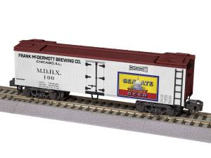 Lionel Train 2119120 AF Senate Beer Woodside Reefer