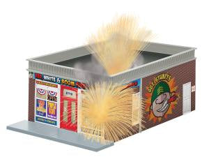 Lionel Train 2129030 O RTR PEP Sgt Stumpys Red White & Boom Fireworks Store