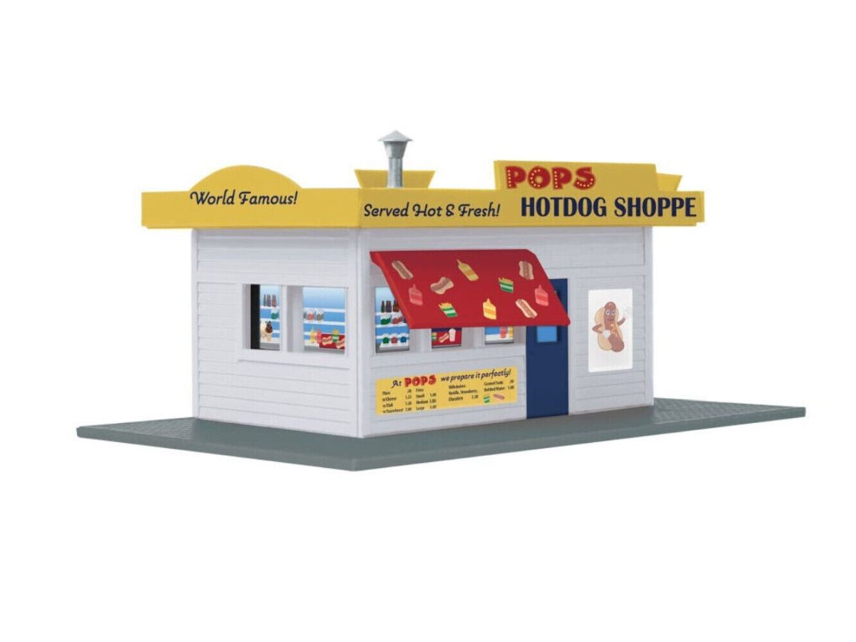 Lionel Train 2167020 HO RTR Pops Hot Dog Shoppe Kit