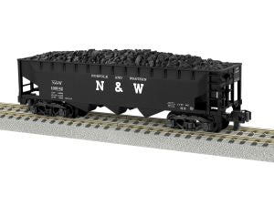 Lionel Train 2219314 AF 3 Bay Hopper N&W #100042 (not shown)
