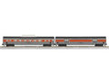 Lionel Train 2219440 AF Streamlined Passenger Car NH 2-Pack