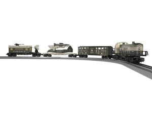 Lionel Train 2223010 O RTR LionChief US Army Diesel Freight Set