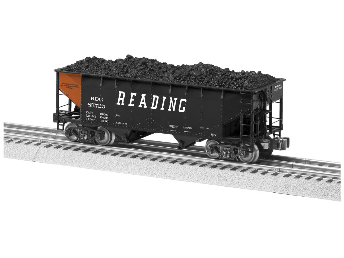 Lionel Train 2226080 O Die-Cast AAR 2-Bay Hopper 2pk RDG