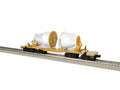 Lionel Train 2226430 O UP Rocket Booster Flatcar 5-Pack w/rocket