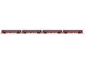Lionel Train 2227250 O Norfolk & SOU Excursion Coach 4-Pack
