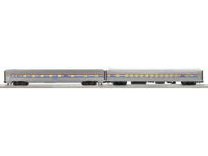 Lionel Train 2227270 O Amtrak Phase III 21  Passenger 2-Pack