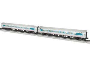 Lionel Train 2227300 O RTR Amtrak Amfleet Phase V Coach two-Pack