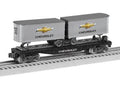Lionel Train 2228450 O RTR Chevy Flatcar with Piggyback Trailers