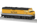 Lionel Train 2233762 O BTO F40PH Ski Train #283 (not shown)
