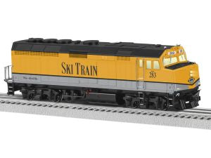 Lionel Train 2233762 O BTO F40PH Ski Train #283 (not shown)