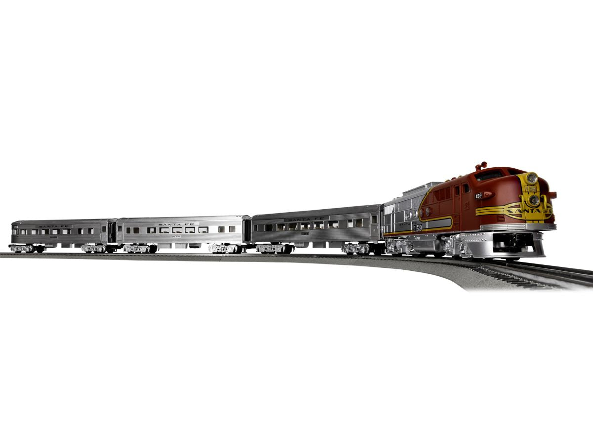 Lionel Train 2323110 O RTR LionChief SF Super Chief Bluetooth 5.0 Set