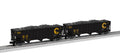 Lionel Train 2326080 O Chessie 100T Hopper 2 Pack (B&O)