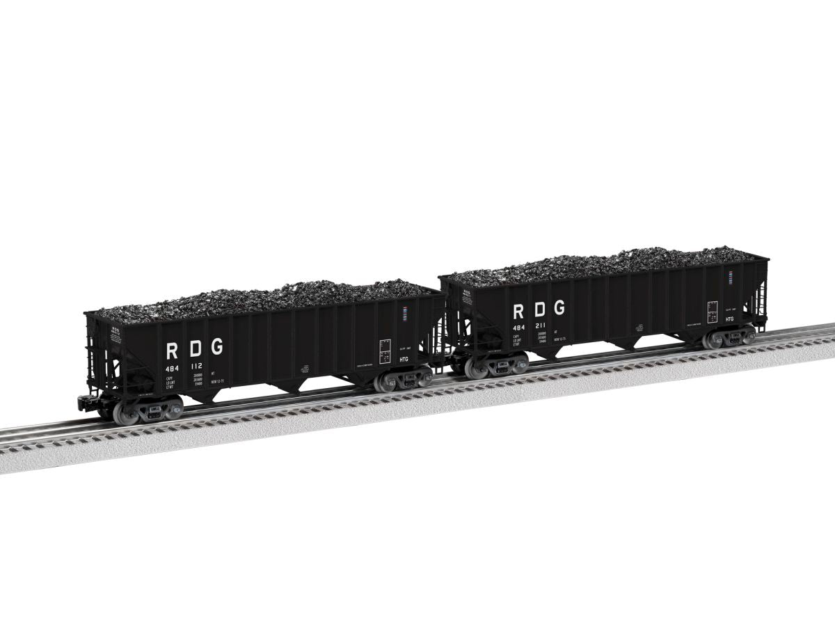 Lionel Train 2326118 O RDG 100T Hopper 2 Pack B
