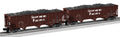 Lionel Train 2326129 O SP 100T Hopper 2 Pack C