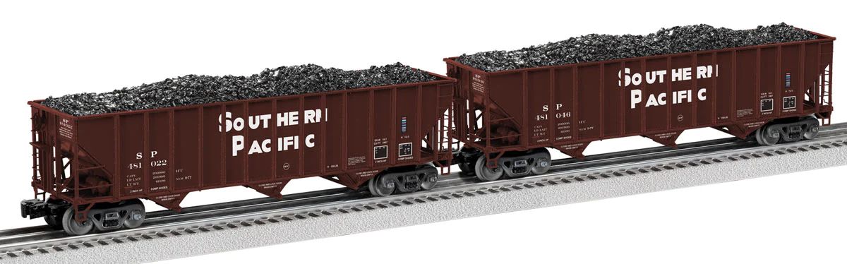 Lionel Train 2326129 O SP 100T Hopper 2 Pack C