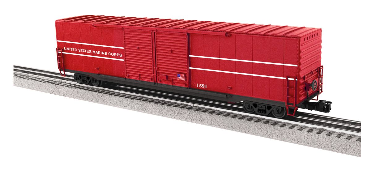 Lionel Train 2326170 O USMC 60 Boxcar