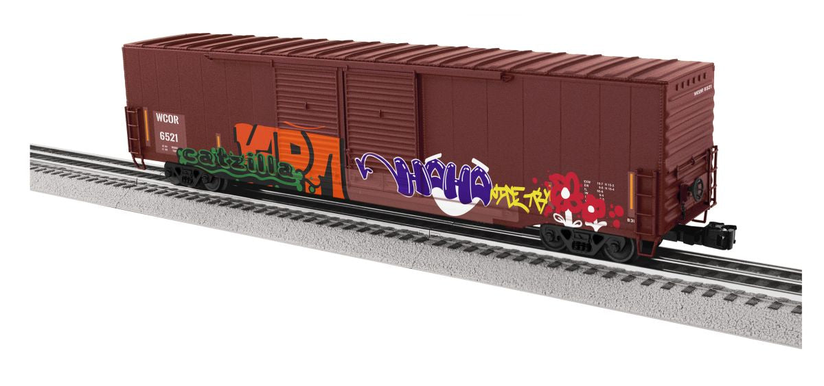 Lionel Train 2326182 O WCOR Graffiti 60 Boxcar #6521