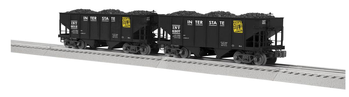Lionel Train 2326470 O Interstate GLA Hopper 2pk