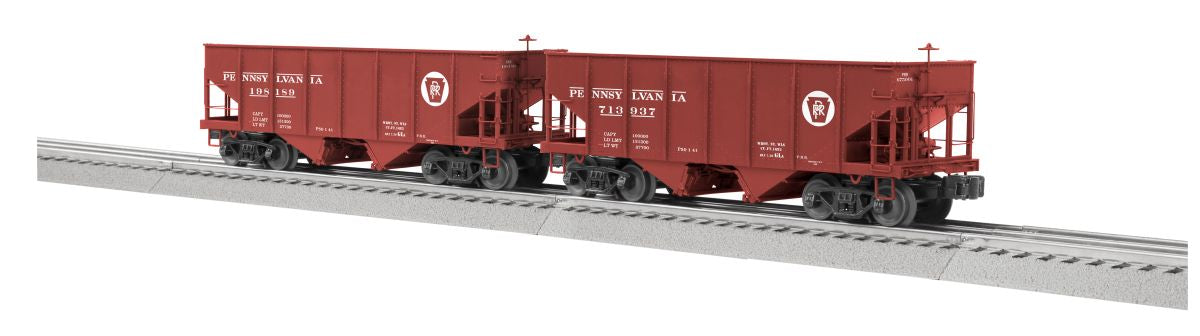 Lionel Train 2326480 O PRR GLA Hopper 2pk