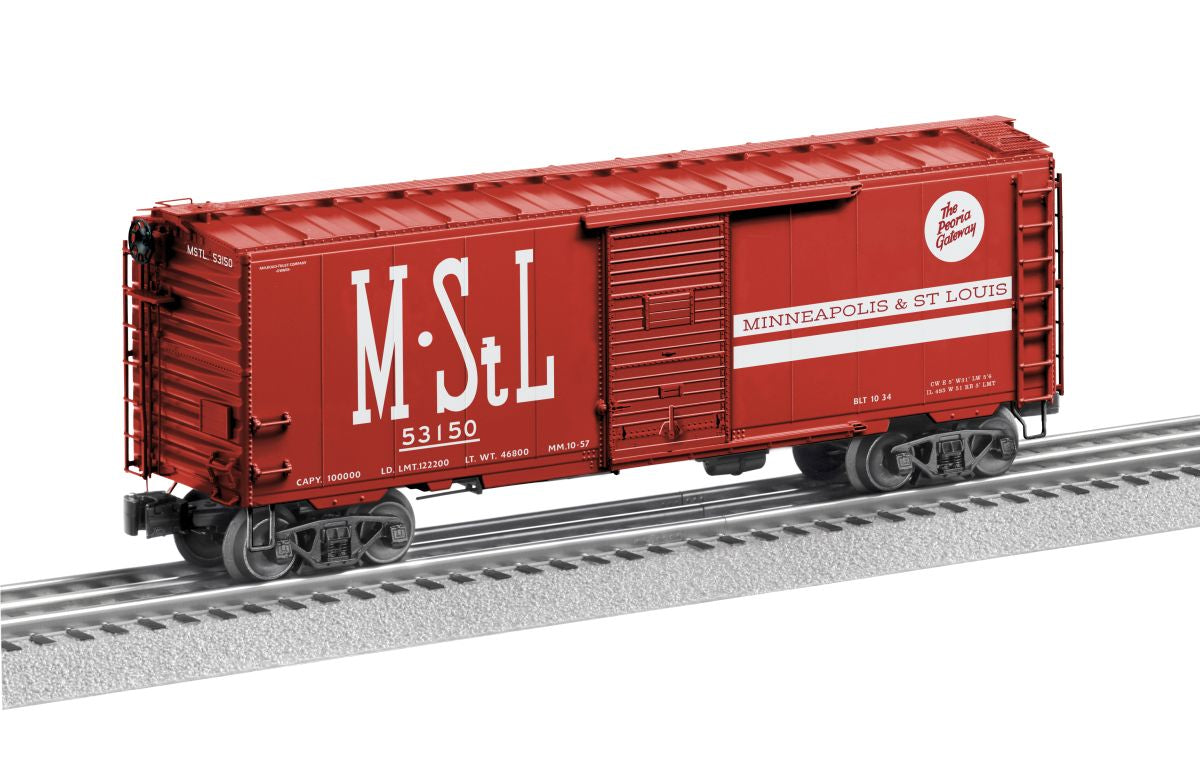 Lionel Train 2326680 O Minneapolis & St. Louis Grain Door Boxcar