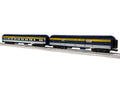 Lionel Train 2327010 O C&O 18 Passenger Car 2 Pack A