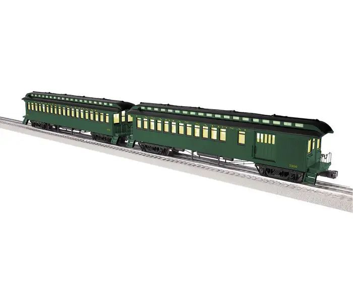 Lionel Train 2327190 O CN Wood Pass Car 2 Pack B