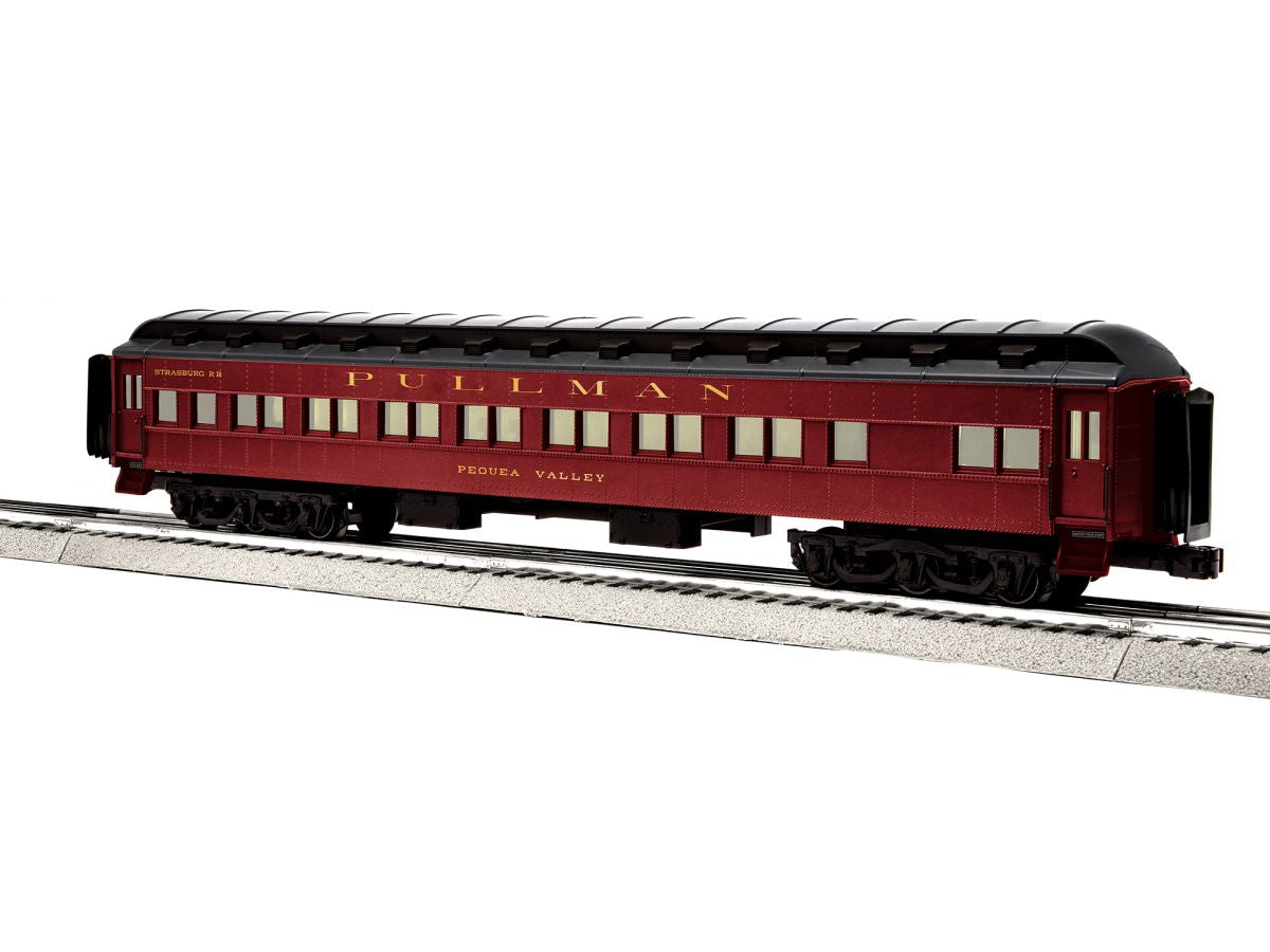 Lionel Train 2327210 O Strasburg Railroad 18 Pequea Valley (red)