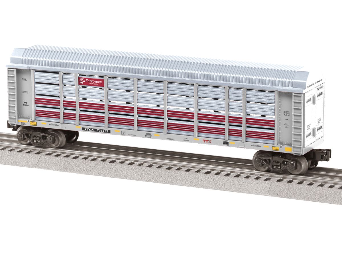 Lionel Train 2328080 O RTR Ferromex Autorack