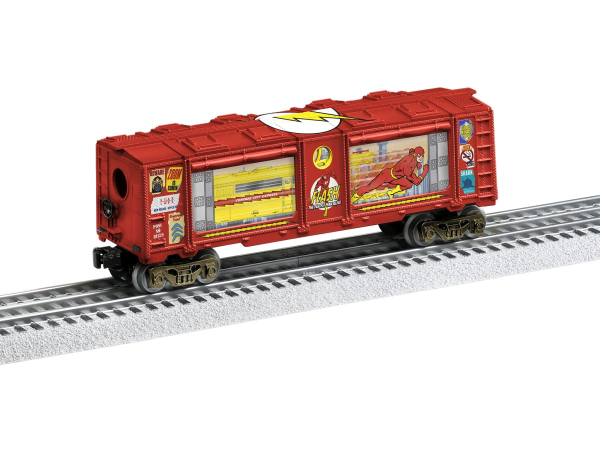 Lionel Train 2328110 O RTR DC Comics  The Flash  Action Mint Car
