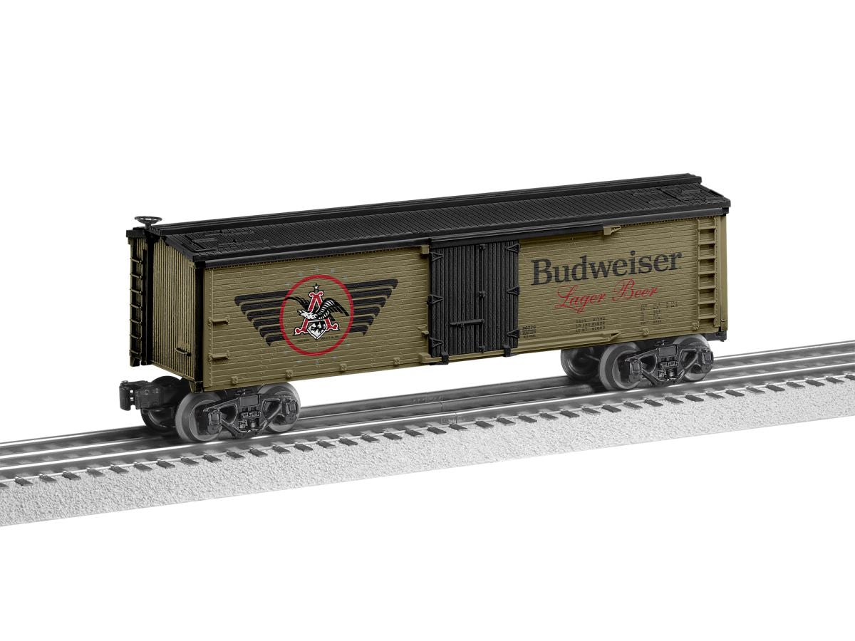 Lionel Train 2328230 O RTR Anheuser Busch Budweiser Military Heritage Reefer
