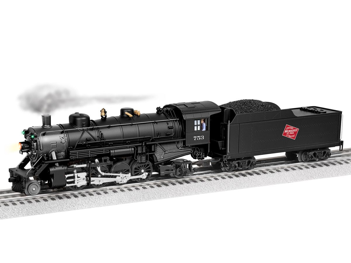 Lionel Train 2332070 O RTR Milw.Rd. LC+2.0 Mikado #753 Steam Loco