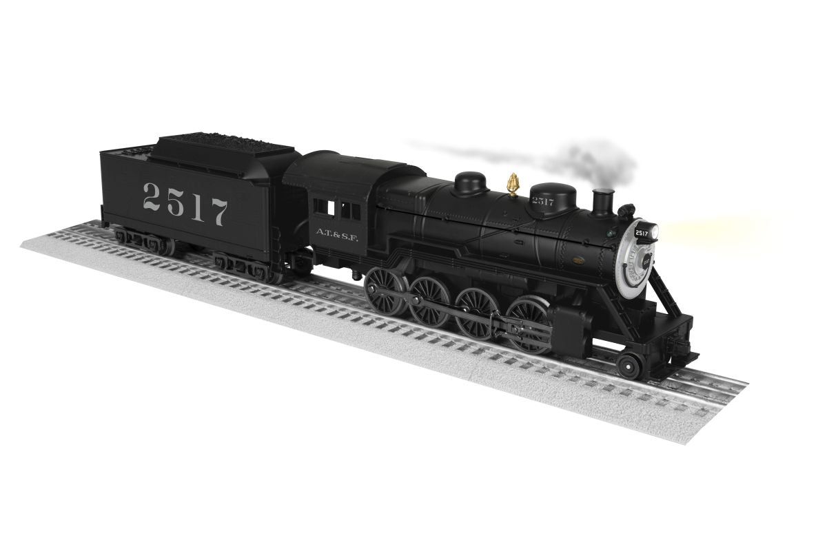 Lionel Train 2332120 O RTR SF LionChief 2-8-0 #2517 Steam Loco