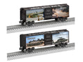 Lionel Train 2338190 O RTR USA Battle of Mogudishu Boxcar (Made in USA)
