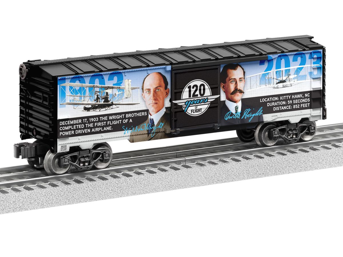 Lionel Train 2338220 O RTR USA American History Wright Brothers 120th Anniversary