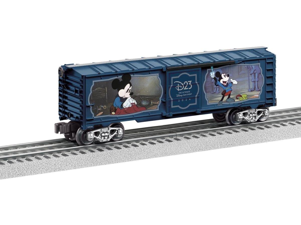 Lionel Train 2401561 O Disneys D23 Mickey Mouse Boxcar