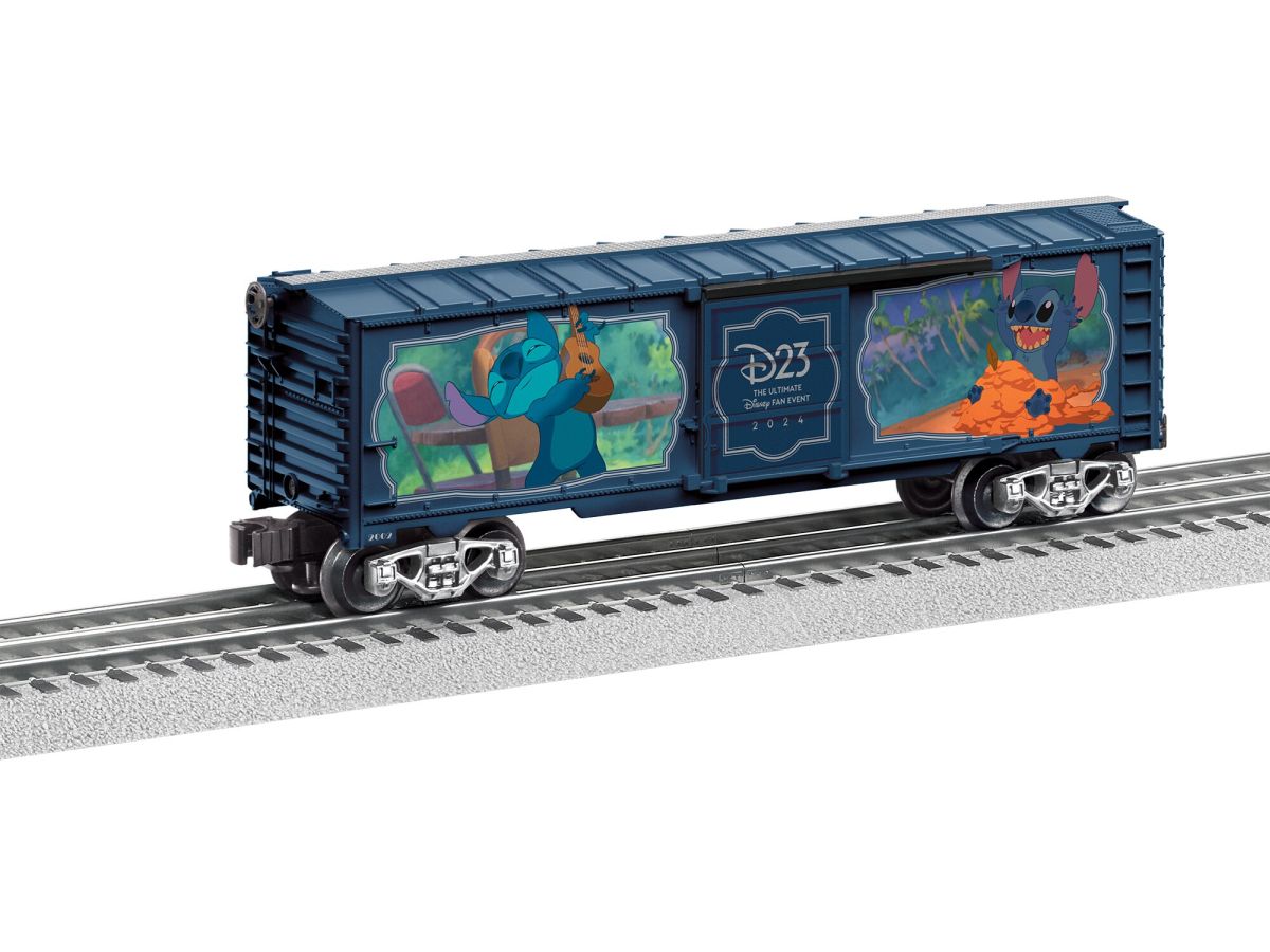 Lionel Train 2401564 O Disneys D23 Lilo and Stitch Boxcar