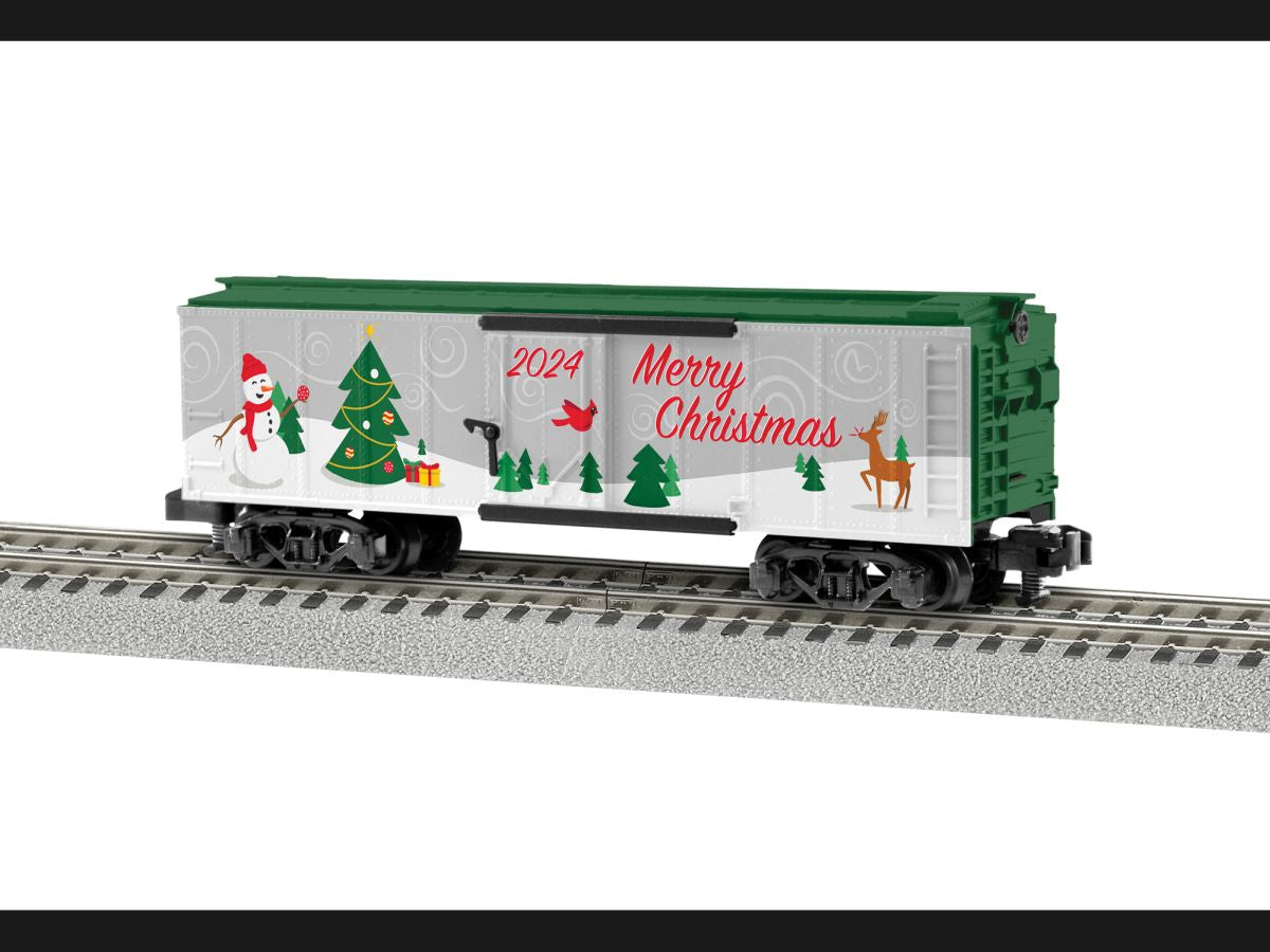 Lionel Train 2419010 AF RTR American Flyer Christmas Boxcar 2024