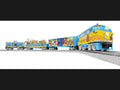 Lionel Train 2423010 O RTR Looney Tunes LionChief Set