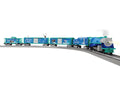 Lionel Train 2423040 O RTR Disneys Frozen Olaf Winter LionChief Freight VSR Set