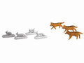 Lionel Train 24252 O RTR Polar Express Wolves & Rabbits/7pc