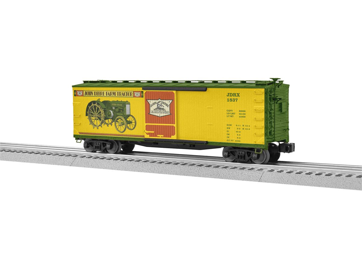 Lionel Train 2426180 O John Deere Double Sheathed Boxcar