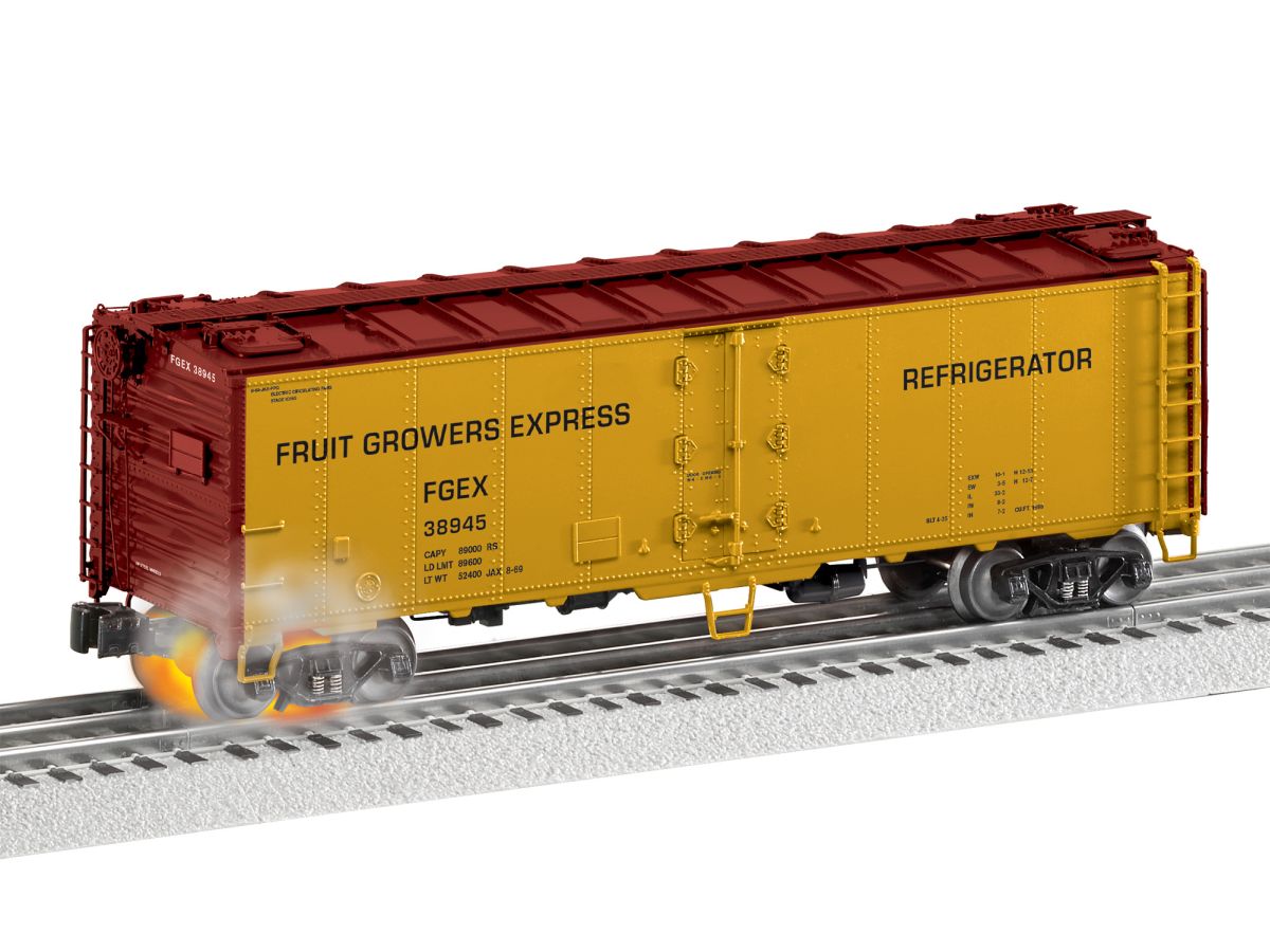 Lionel Train 2426330 O FGE Hotbox Reefer #38945