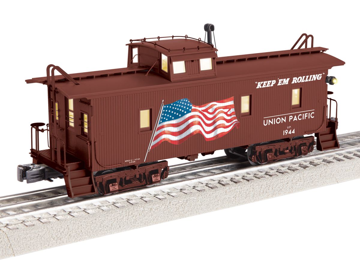 Lionel Train 2426380 O UP WWII CA-1 caboose #1944