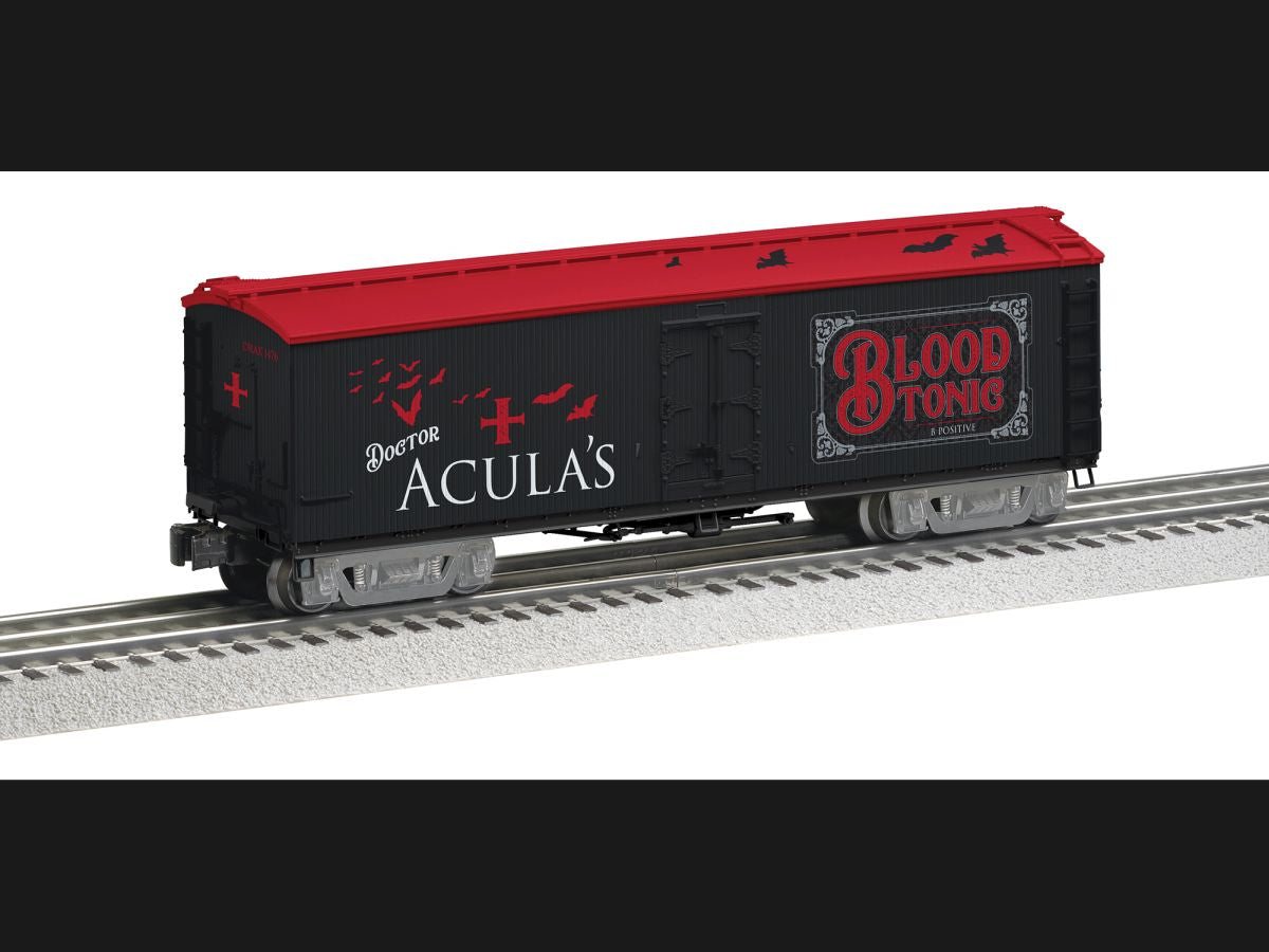 Lionel Train 2426500 O Dr. Aculas Blood Tonic Milk Car #1476