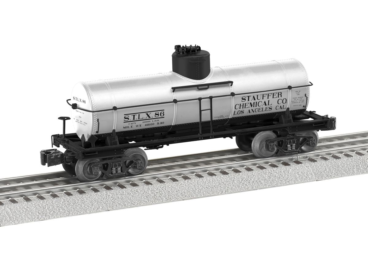 Lionel Train 2426580 O Stauffer Chemical 8k Gallon Tank Car #86