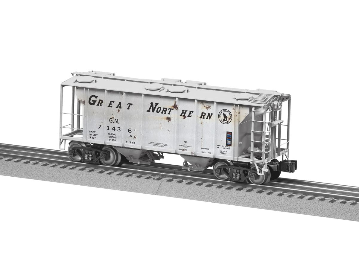 Lionel Train 2426641 O GN PS-2 Covered Hopper #71436
