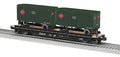 Lionel Train 2426730 O REA 50 TOFC Flatcar w/2 20 Trailers