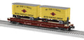 Lionel Train 2426750 O Texas & Pacific 50 TOFC Flatcar w/2 20 Trailers