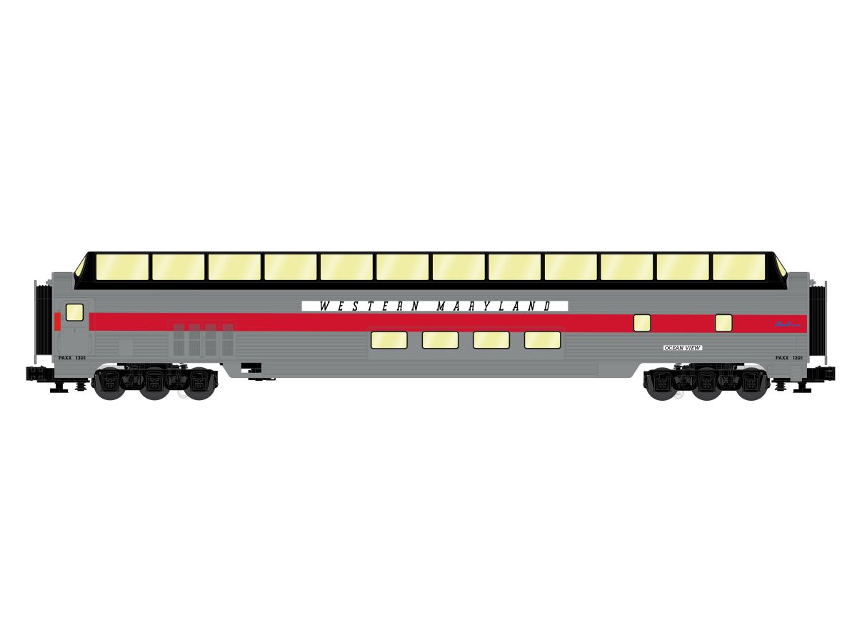Lionel Train 2427070 O WM Scenic StationSounds Dome